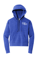 22 Points - District Womens Perfect Tri Fleece 1/2-Zip Pullover