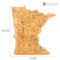 16 Points - Destination Minnesota Cutting & Serving Board