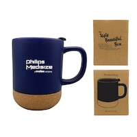 7 Points - Evora 325ml (11 fl oz) Cork Base Ceramic Mug