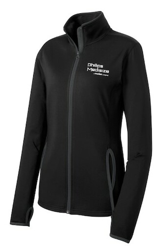 26 Points - Sport-Tek® Ladies Sport-Wick® Stretch Contrast Full-Zip Jacket