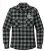 Grey/ Black Buffalo Check