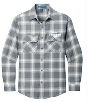 20 Points - Port Authority Plaid Flannel Shirt