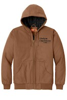 82 Points - CornerStone Tall Duck Cloth Hooded Work Jacket. TLJ763H