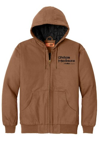 82 Points - CornerStone Tall Duck Cloth Hooded Work Jacket. TLJ763H