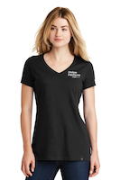 12 Points - New Era Heritage Blend V-Neck Tee - Ladies'