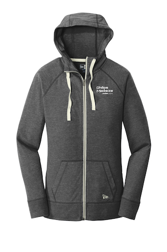 23 Points - New Era Sueded Cotton Blend Full-Zip Hoodie - Ladies'